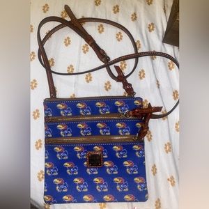 Dooney and Bourne KU crossbody purse.